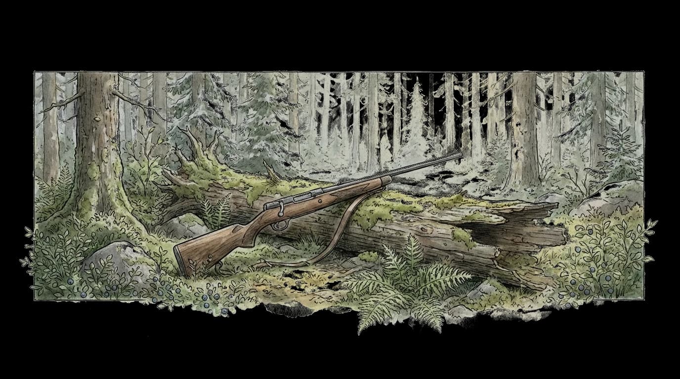 Halvautomatisk rifle
